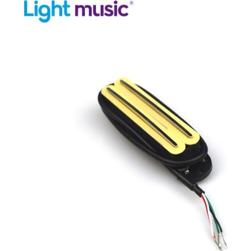 Double Coil Humbucker Pickup Sensitive Response and Clear Tone Single Pickup for Electric Guitar