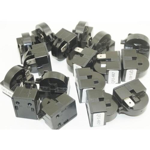 Refrigerator Freezer PTC Compressor Start Relay QP2 4R7 / 1 Pin For Ohm etc