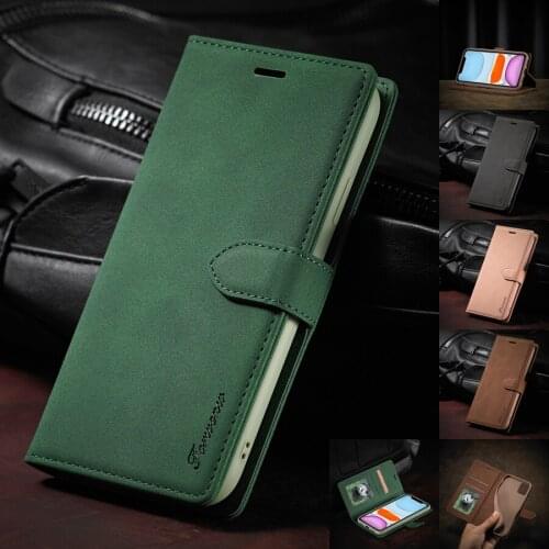 Wallet Style Anti-fall Leather Case With Card Slot For iPhone 12 Pro Max 11 Pro Max SE2020 X XS XR XSMax 8 Plus 7 Plus 6/6S Plus