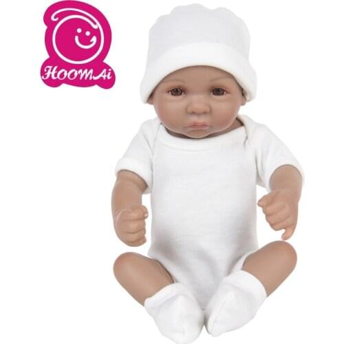 25 CM Mini Bebe Reborn Baby Dolls Full Silicone Vinyl Reborn Babies 10 Inch Lifelike Mini Reborn Toy Toddler Playmate Xmas Gifts