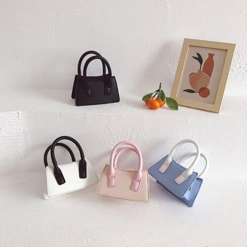 Cute Mini Purses and Hand Bags for Girls Leather Crossbody Bags Children Fashion Dress Up Accessories Messenger Purse Kids Gift