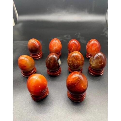 Natural quartz crystal onyx eggs.Maldo gasca.The chakras furnishing articles