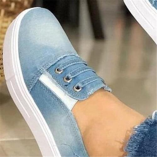 New ladies plus size sneakers fashion footwear lightweight comfortable non-slip leisure lazy shoes shoes women women shoes