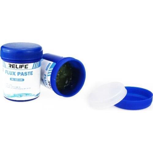 RELIFE RL-223-OR Solder Flux Paste For Motherboard SMT BGA Reballing Iron Welding Tin Rosin Based Repair