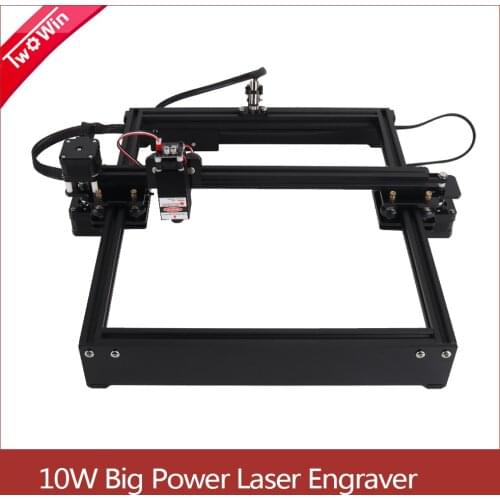10W Laser Engraving Machine Desktop DIY Laser Engraver Working Area 280*230mm Cutter Laser Logo Mark Printer