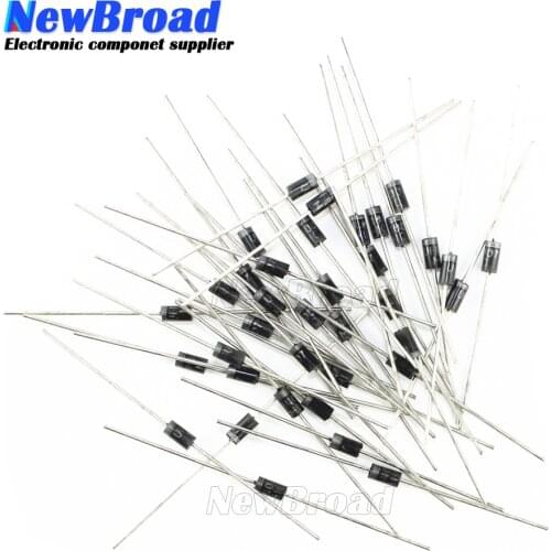 100PCS 1N4007 1N5819 1N4001 UF4007 FR107 FR157 FR207 1N4004 1N4937 HER107 RL207 1N5817 1N5399 DO-41 Rectifier Diode