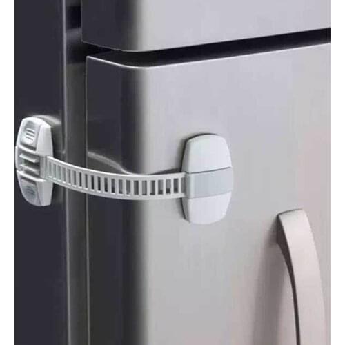 Baby Lock Cabinet Drawer Lock Infant Anti-Pinch Multi-functional Children Safe Anti-Open Refrigerator Protective Cabinet Door Lo