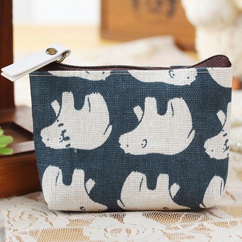 Women Cute Small Handbag Zip Coin Bag Case Holder Purse Mini Wallet