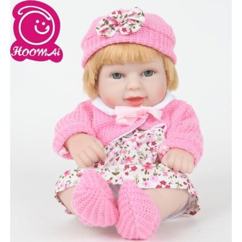 10" 25 CM Amazing Bebe Reborn Newborn Lifelike Full Vinyl Body Silicone Cute Realistic Babies Toy Christmas Present Playmates
