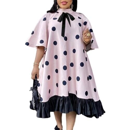 African Dresses For Women African Clothes Africa Dress Dashiki Print Patchwork Clothing Ankara Plus Size Africa Woman Dress