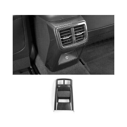 Accessories Carbon Fiber Rear Air Vent Cover Trim For Kia Optima K5 2020-2021