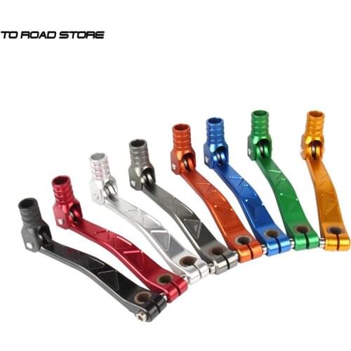 Motorcycle Aluminum Folding Gear Shift Lever For CHINESE 50 70 90 110 125 140 150 160cc Engine Dirt Bike MX Motocross New Arrive
