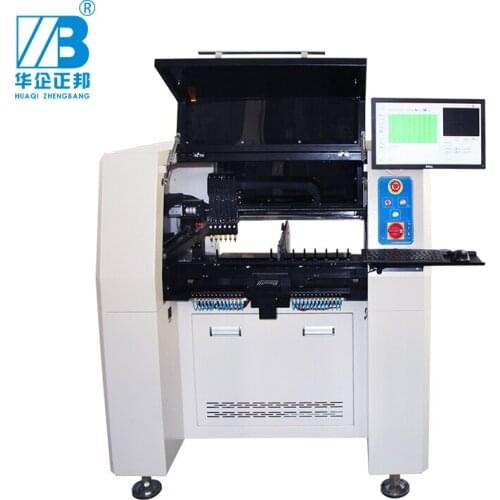 Automatic 6 Heads Pick and Place Machine With Visual/LED Manufacturing Machine Line SMT Placement Machine