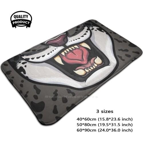 Armored King Door Mat Foot Pad Home Rug King Fuzzy Cat Meow Fgc Fighting Games Tekken King Of Iron Fist Teeth Lion Cheetah