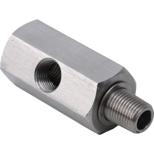 Oil Pressure Sensor Increase Oil Pressure JointAdapter Turbo Supply Feed Line Gauge Car Oil Pressure Gauges