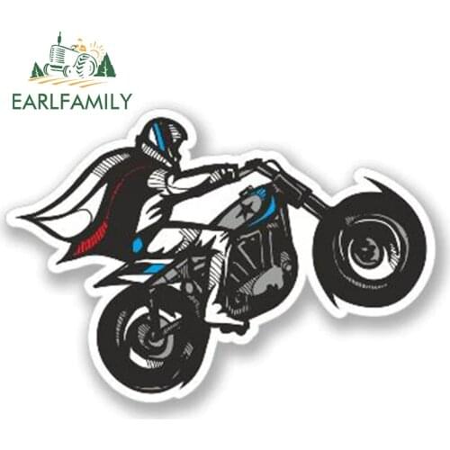 EARLFAMILY 13cm x 10cm Car Sticker Daredevil Vinyl Sticker Laptop Travel Luggage Decal Waterproof Car Accessories