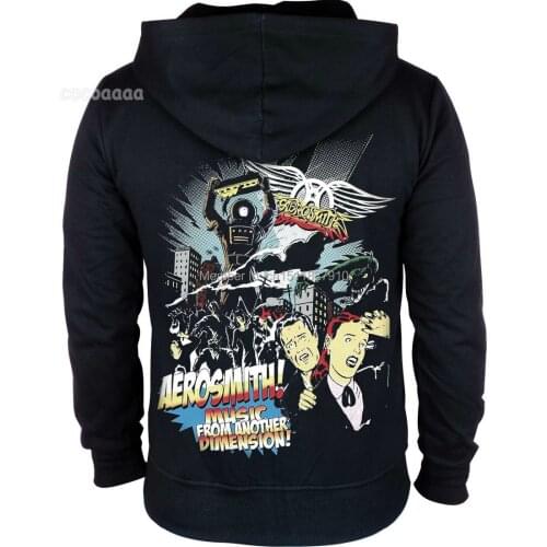 4 designs Aerosmith Cotton Rock hoodies jacket brand punk Zipper Sweatshirt heavy metal skateboard tracksuit Nice soft and warm