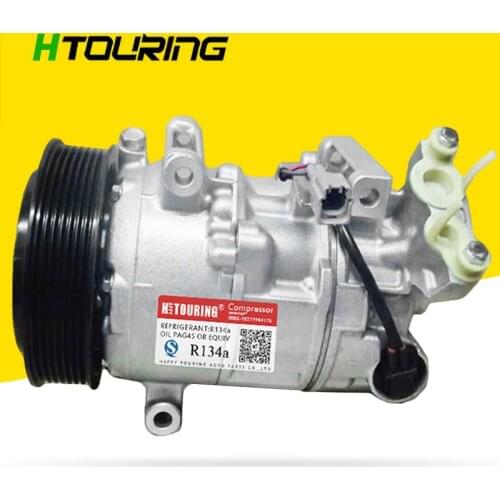 For Car Renault Megane Scenic Grand Scenic III Auto A/C Compressor DENSO 6SEL14C 8200956574 447150-0010 82009 56574 4471500010