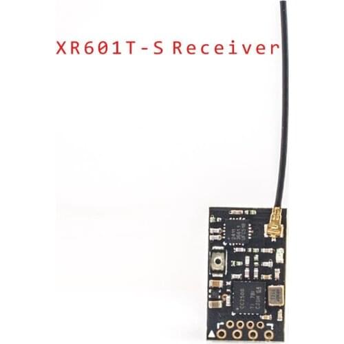 CROSSOVER Micro RX XR601T-S Receiver 8CH compatible SFHSS Futaba SBUS/FPORT/RSSI Output for RC Quadcopter FPV Drone