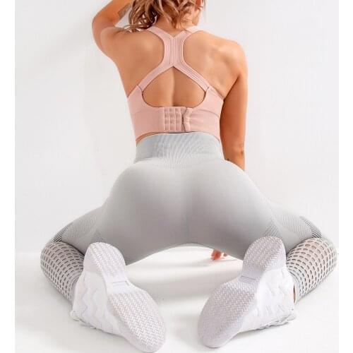 Lulu Yoga Pants High Waist Sport Gym Clothing for Women Breathable Fitness Push Up Seamless Leggings Femme Sports Tights Woman