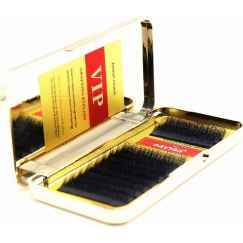 Navina 3 In 1 Mixed Length False Eyelash Mink Lashes Black Thick Lashes Inovation VIP Grafting Fake Eyelash Extension