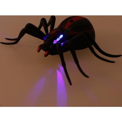 2021 New Remote Control Realistic Fake Spider RC Prank Insect Scary Trick Toy