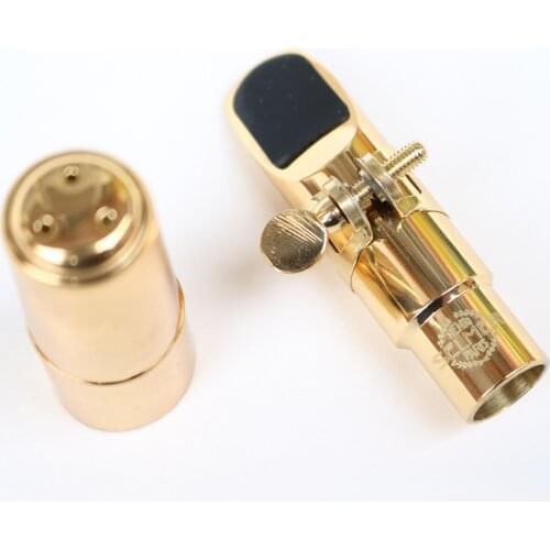 New MFC Professional Tenor Soprano Alto Saxophone Metal Mouthpiece S80 Gold Plating Sax Mouth Pieces Accessories Size 5 6 7 8 9