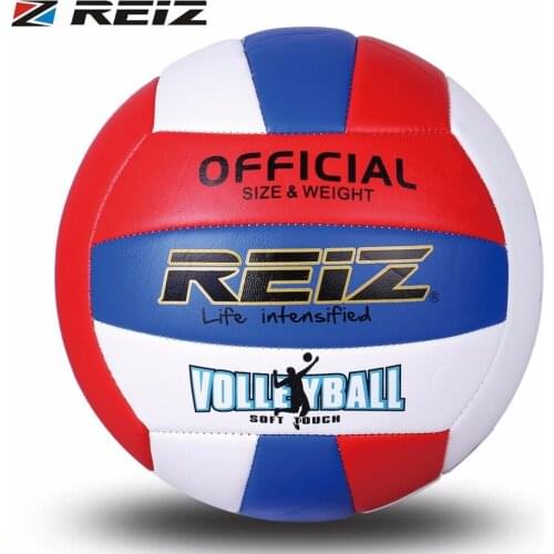 REIZ Professional Soft PU Volleyball Ball Competition Training Competition Ball International Standard Beach Handball Indoor