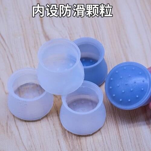 Silicone Anti-Slip Chair Feet Gloves Mute Furniture Mats Chairs Stool Anti-Skid Sleeve