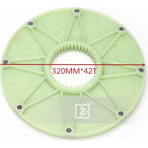 For Caterpillar Excavator 320*42T Connecting Glue Assembly Coupling Assembly Buffer Glue Connecting Disk