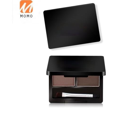 Three-Dimensional Shaping Two-Color Eyebrow Powder Eyebrow Cream Thrush Flat Eyebrow Long Lasting Waterproof Not Smudge