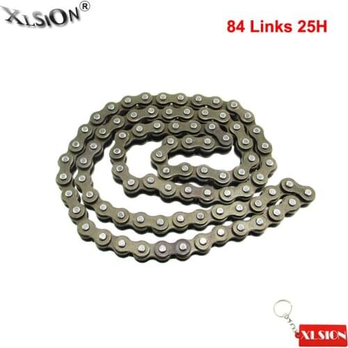 XLSION Aftermarket 84 Links 25H Cam Timing Chain For 110cc ATV HONDA TRX90 TRX90X 1993-2018 Dirt Bike Go Kart