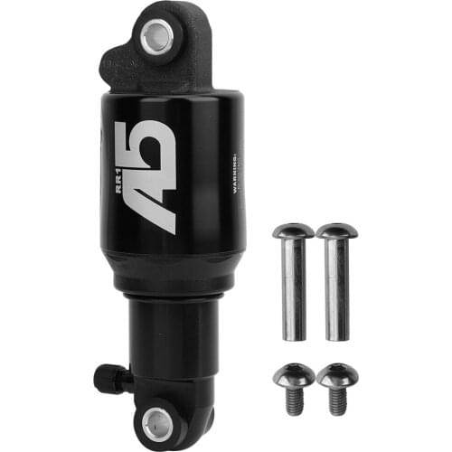 Black Aluminum Alloy Mountain Shock MTB Bicycle Bike Air Rear Shock Absorber Suspension with Screws Kit190MM