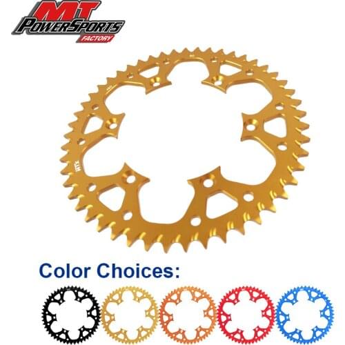 MTX Aluminium Alloy Motorcycle Rear Sprocket Chain Wheel For Honda Off Road CR85 CRF150 RB Rear Sprockets