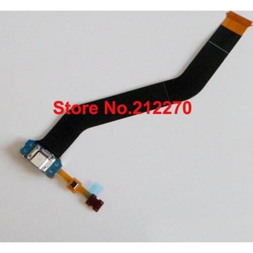YUYOND 50pcs/lot New Charger Charging Port Dock USB Connector Flex Cable Ribbon For Samsung Galaxy Tab 4 10.1 T530 Wholesale