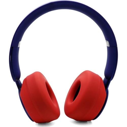 Protective Silicone Case Swearproof Reusable Washable Cover Skin for Beats Solo 2 2.0 3 3.0 Wired Wireless Headphones Headsets