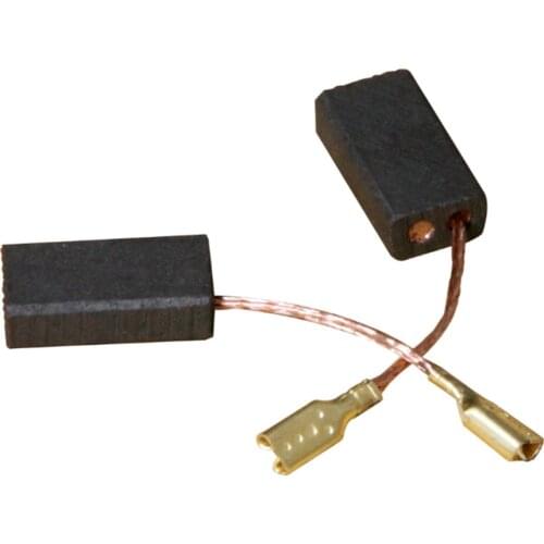 10pcs 5x8x15mm Electric Motor Carbon Brush Auto Power Off(brush exhausted) Tool Grinder Saw Drill 19/32"x5/16"x1/5" for Bosch