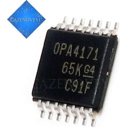 10pcs/lot OPA4171AIPWR OPA4171AIPW OPA4171 TSSOP-14 In Stock