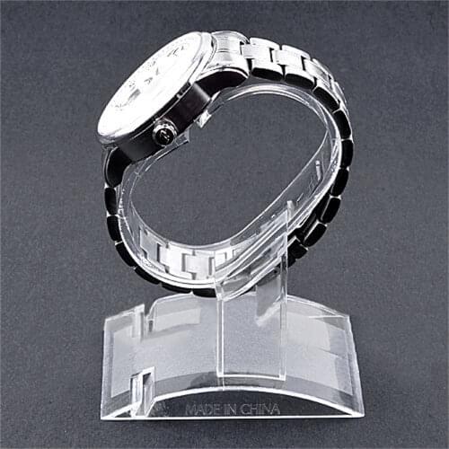 2021 New Clear Plastic Jewelry Bangle Cuff Bracelet Watch Display Stand Holder Rack