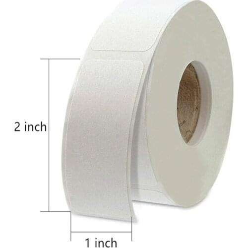 300Pcs/roll White Blank Stationery Sticker Writable Label Customize Sticker Scrapbooking Handmade Packaging DIY Gift Stickers