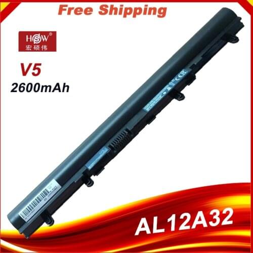 2600mAh battery AL12A32 For ACER Aspire V5 V5-131 V5-471 V5-471G V5-471P V5-531 V5-551 V5-571 V5-571G V5-571P V5-571PG