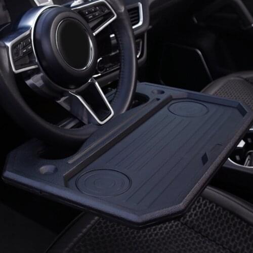 Car Travel Table Auto Steering Wheel Desk Laptop Tablet for iPad or Notebook Multifunction Eat Tray Case Car Accessories