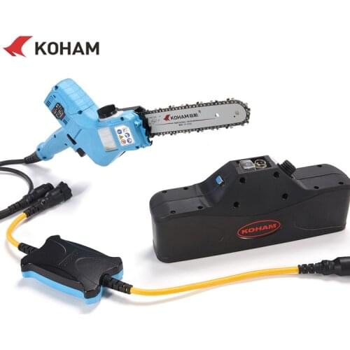 Fruit Tree Branch Chain Saw Wood Cutting Battery Machine Electric Chainsaw