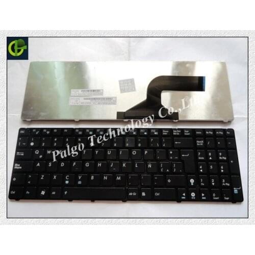 Spanish Keyboard For Asus A52 A52D A52DE A52F A52JC A52JB A52JB A52JE A52N W90 W90V W90VN W90VP Black LA Latin or SP keyboard