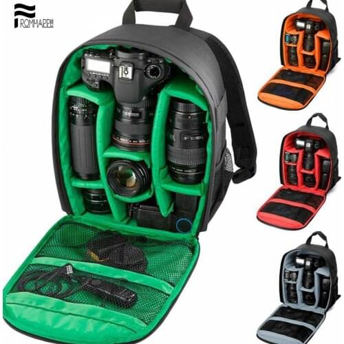 Video Digital DSLR Bag Multi-functional Camera Backpack Waterproof Outdoor Camera Photo Bag Case for Nikon/for Canon