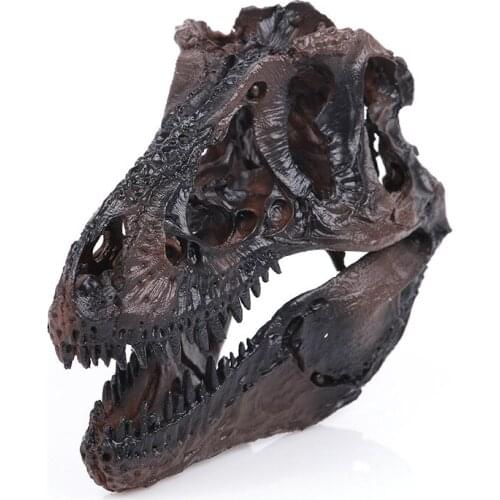 Newest Dinosaur Skull Tyrannosaurus Rex Dinosaur Resin Skull Model Simulation Model For Collection