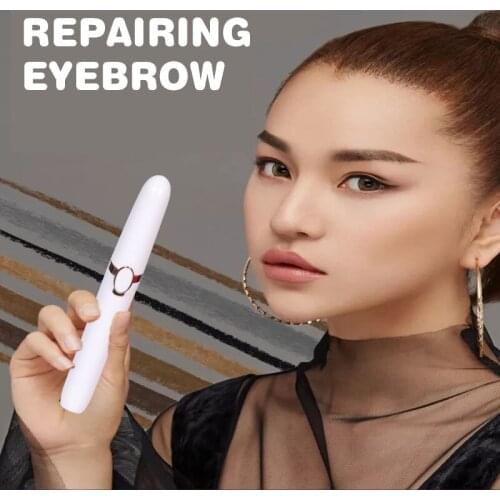 New Design Electric Eyebrow Trimmer Makeup Painless Eye Brow Epilator Mini Shaver Razors Portable Facial Hair Remover for Women