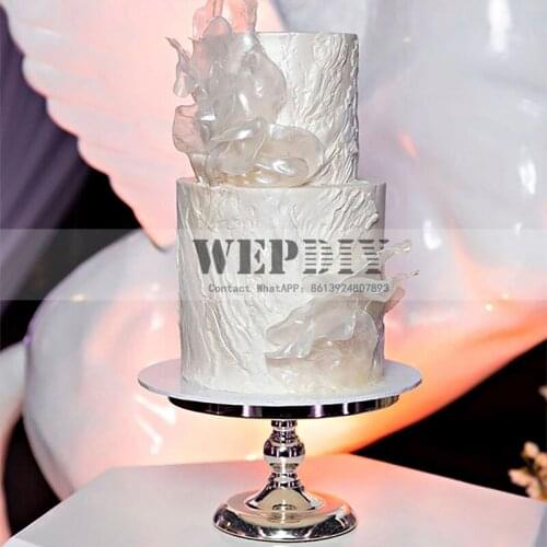 Cake Stand 25-30cm Metal Green Dessert Table Cake Tray Wedding Birthday Party Cupcake Rack Wedding Stand