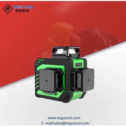TEGU rotary laser level 360 12 lines 3D green beam laser leveler Self-Leveling Horizontal Vertical Cross laser line TG703 new