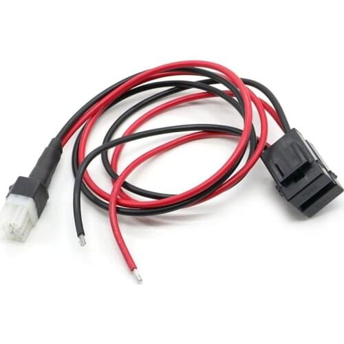 Durable 1M Short Wave 30A Fuse 6 PIN Power Supply Cable Cord Line For Yaesu FT-857D FT-897D IC-725A IC-706 IC-78 Extension Cord